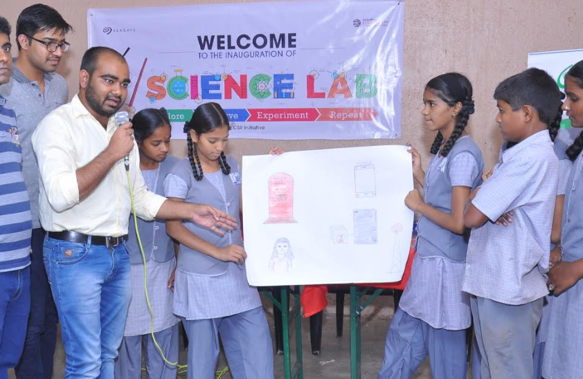 Seagate Supports GlobalHunt Foundation in Setting Science Labs in Government Schools in Pune
